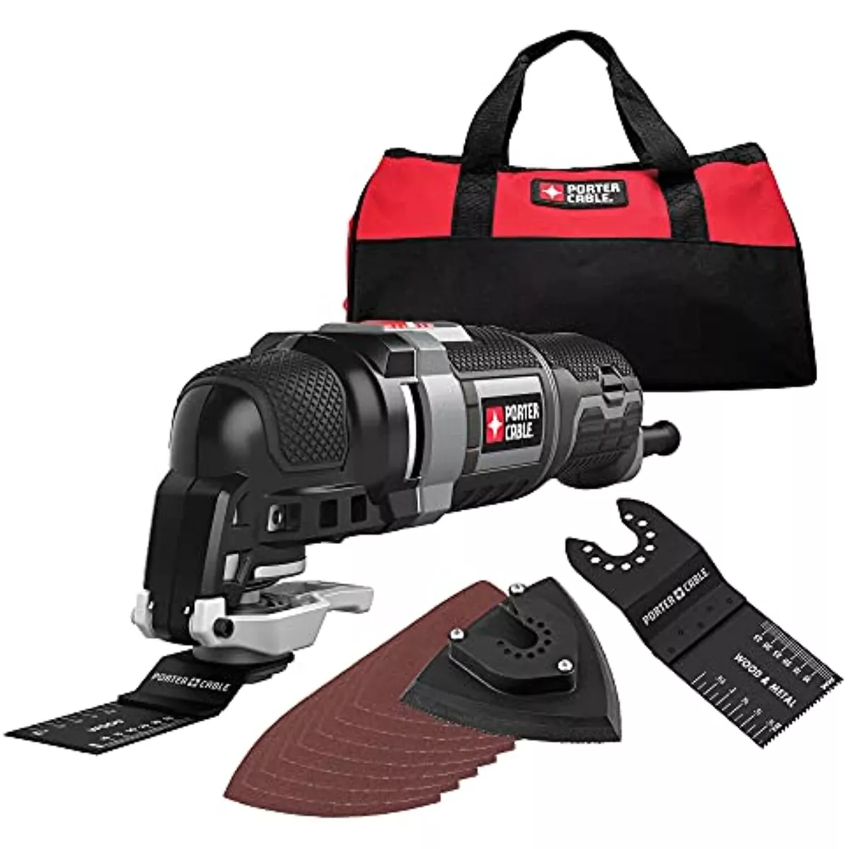 PORTER CABLE Oscillating Multi Tool Kit 3.0 Amp 11 Piece Corded