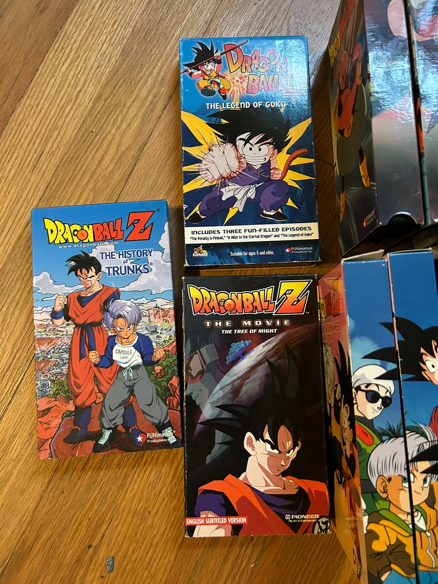 Lot Of Dragon Ball Z Uncut VHS Tapes, 60 OFF