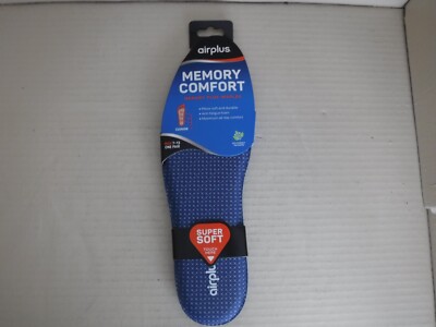 Airplus Memory Comfort Foam Insoles with Memory Foam for Men Trim - Main Image