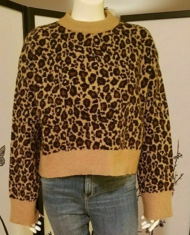 Zara pull leopard hot sale