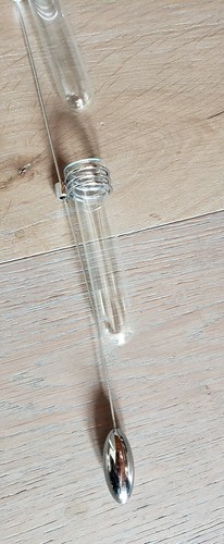 New 2 Hanging Glass 5 Tubes Flower planter vase - Bild 4 von 8