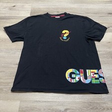 Guess Georges Marciano Vintage T-shirt Large Around The World Made In USA 1989
