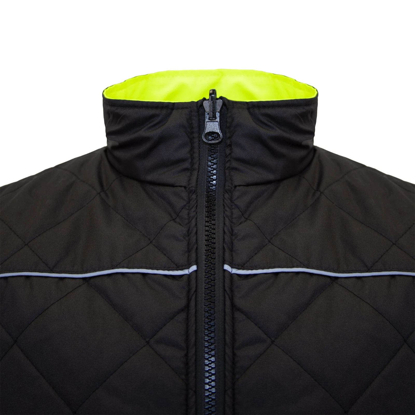 Hi Vis Visibility Reversible Bodywarmer Safety JORESTECH Vest - product detail image 7