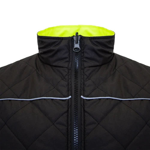Hi Vis Visibility Reversible Bodywarmer Safety JORESTECH Vest image 7