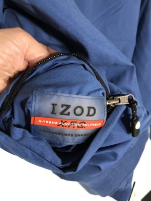 Izod X-treme Function Golfwear Mens Pullover Waterproof