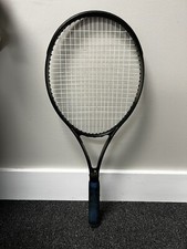 DUNLOP GRAPHITE BLACK MAX OVERSIZE TENNIS RACQUET. DON T KNOW GRIP SIZE SORRY