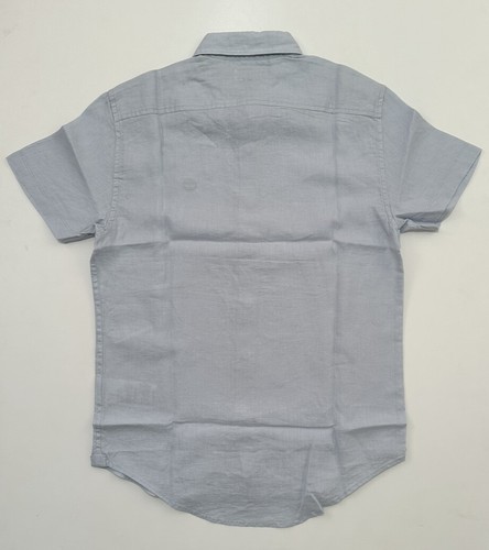 Timberland Men's Short Sleeve Shirt Slim/Regular Fit Button Down Sky Blue S-3XL - Picture 17 of 17