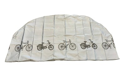 Fahrradgarage Fahrradabdeckung Faltgarage Haube Fahrrad Abdeckplane 210 x 110 cm
