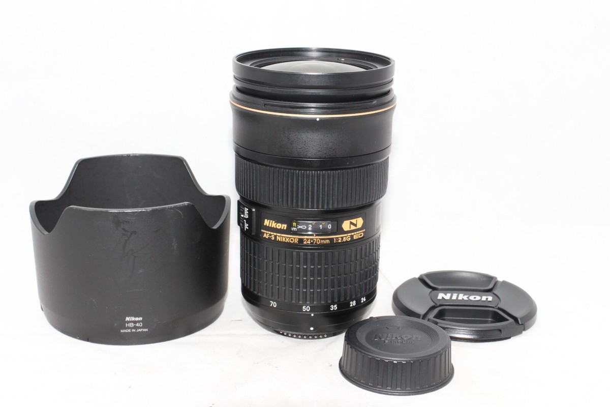 N MINT】Nikon AF-S FX NIKKOR 24-70mm f/2.8G ED Zoom Lens for Nikon 