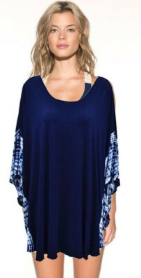 navy lace cover up