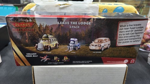 NIB 2014 CAD SPINNER OL' JAMMER MARU LEAVE THE LODGE PLANES FIRE & RESCUE 3 PACK - Picture 6 of 9