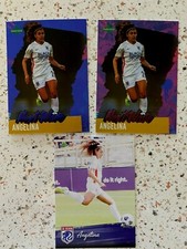 Angelina SP variation NEXT Wave blue purple error Tara McKeown rookie card back
