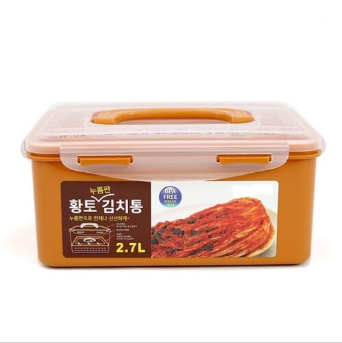 BPA-frei koreanischer roter Ton HWANGTO vakuumluftdichter Kimchi Behälter 2,7 l, 6,3 l - Bild 3 von 10