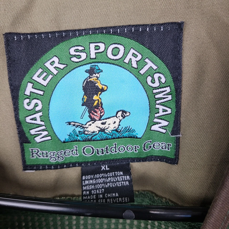 Master Sportsman Camo Hunting Vest Pheasant Quail Size: XL - Image 2 of 3