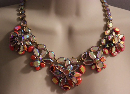 NEW J CREW RAINBOW CRYSTAL STATEMENT 