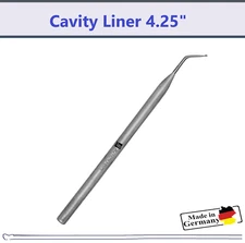 Dental Cavity Liner 4.25", Surgical steel, Made in Germany - J&J Instruments