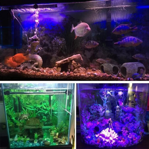 LED Aquarium Lampe 19cm-90cm Leuchten Mollusken Beleuchtung RGB Aquariumleuchte - Bild 9 von 40