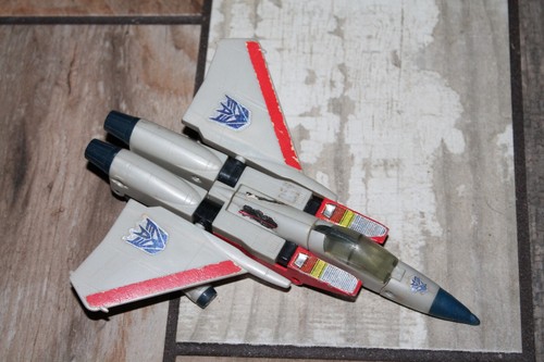 Transformers G1 Decepticon Starscream F15 Jet 1984 Hasbro nicht komplett
