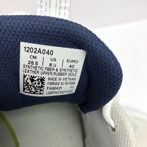 Asics Womens GEL-QUANTUM 90 3 White / Thunder Blue Size 8.5 Cushion Comfort - Picture 8 of 9