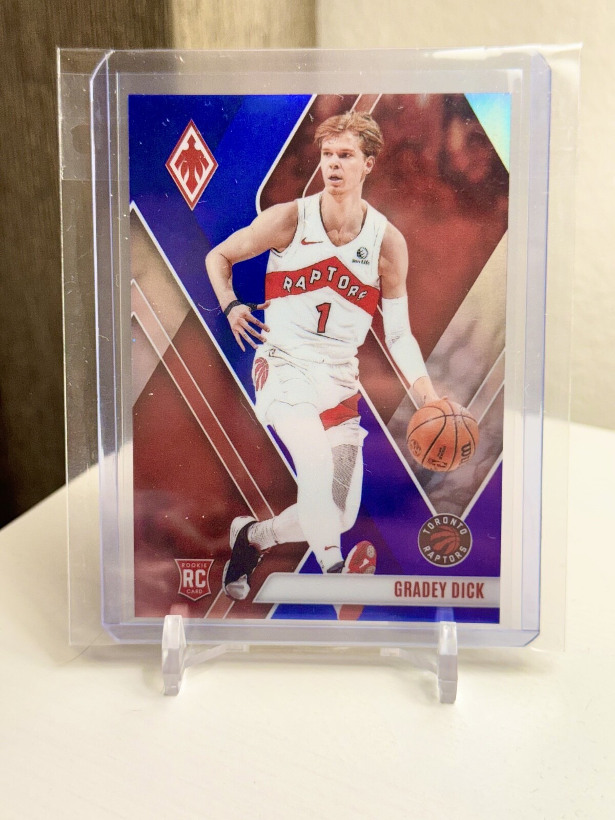 2023-24 Panini Phoenix - Rookies #282 Gradey Dick (RC) Blue Parallel /35