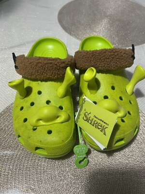 Shrek Crocs Classic Clog Dreamworks Men s US 11 /Women s US 13 - DS