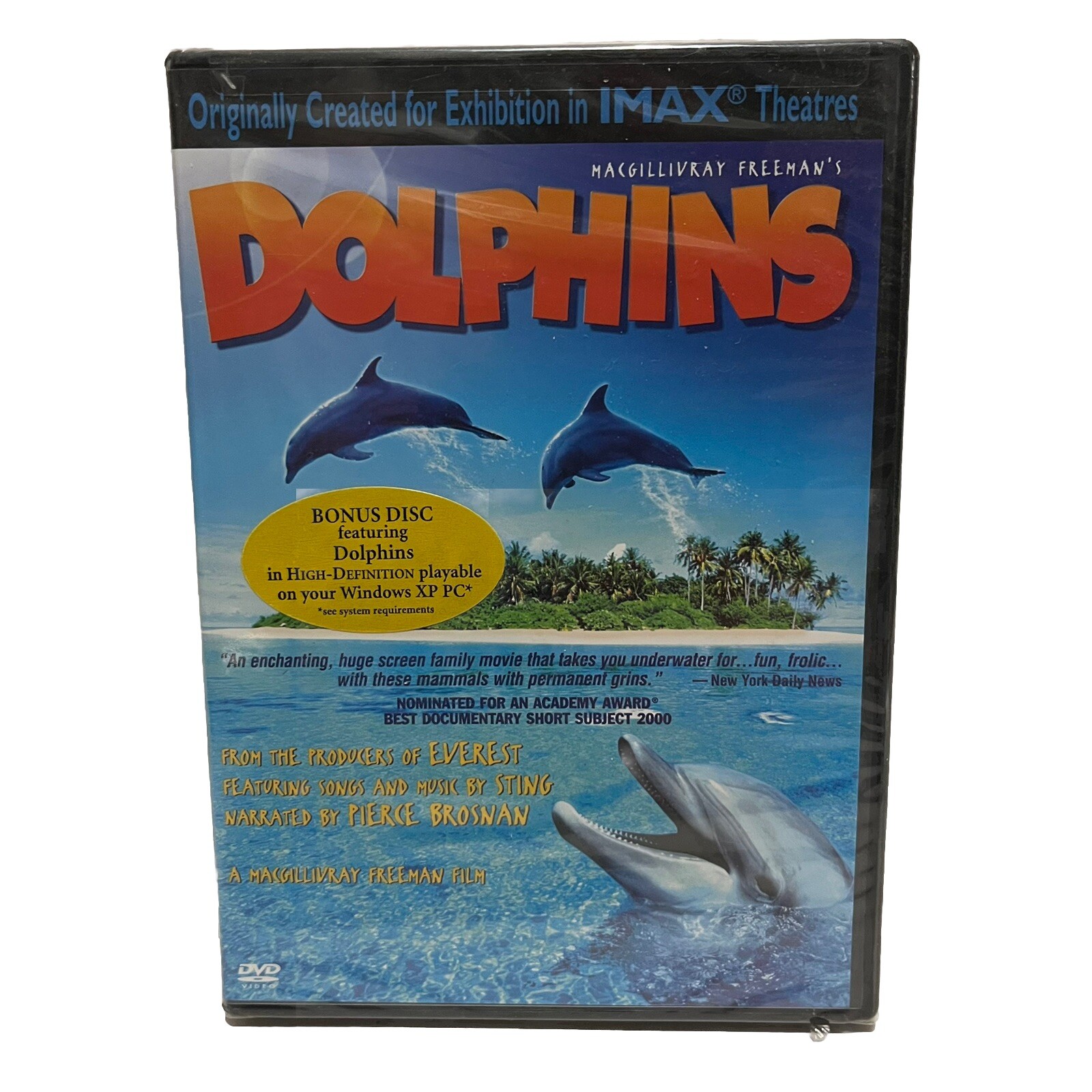 IMAX - Dolphins (DVD, 2004) Nature Animal Sea Documentary Ocean Education