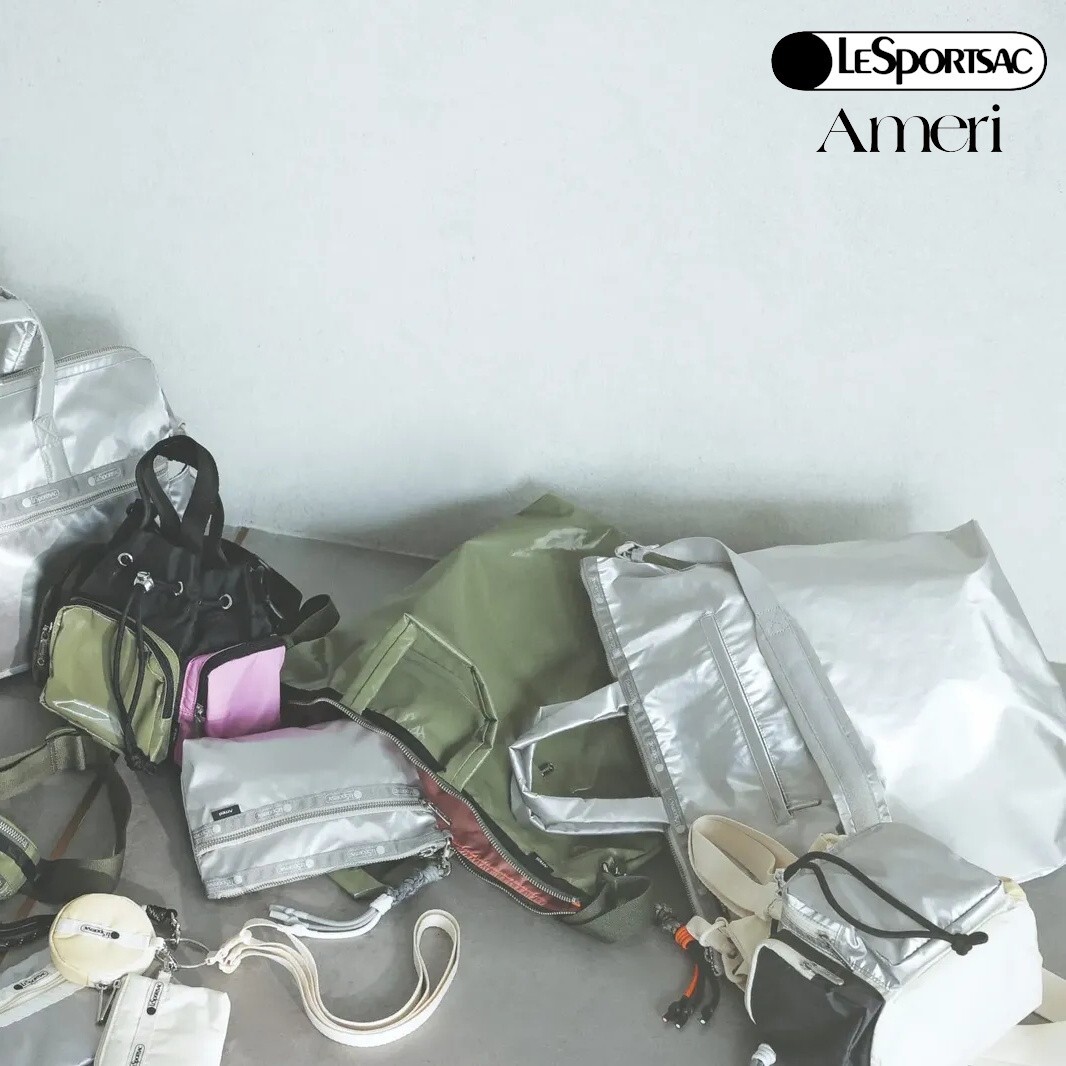 LeSportsac×Ameri LeSportsac x Ameri Nylon WEEKENDER CARRY TTE BELT BAG CLUTCH