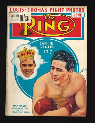 アメリカボクシング雑誌The RING 1952年6月号 アメリカボクシング雑誌The RING 1952年6月号 The Ring Magazine