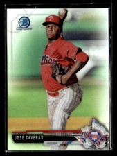2017 Bowman Draft #BDC-73 Jose Taveras Chrome Refractor card