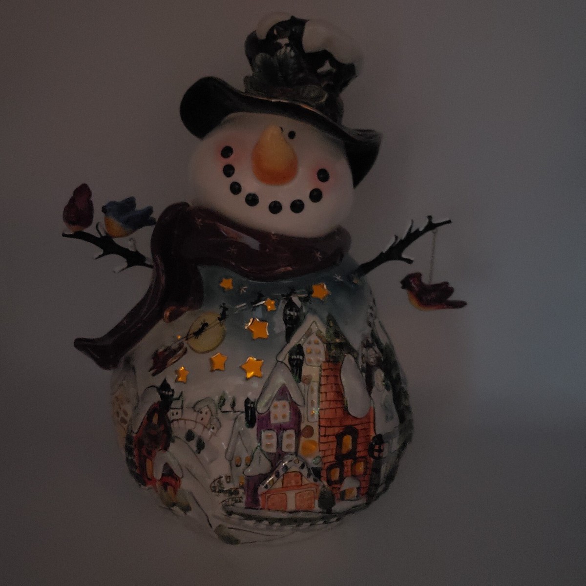 Blue Sky Clayworks THE NIGHT BEFORE CHRISTMAS 2009 Snowman Heather