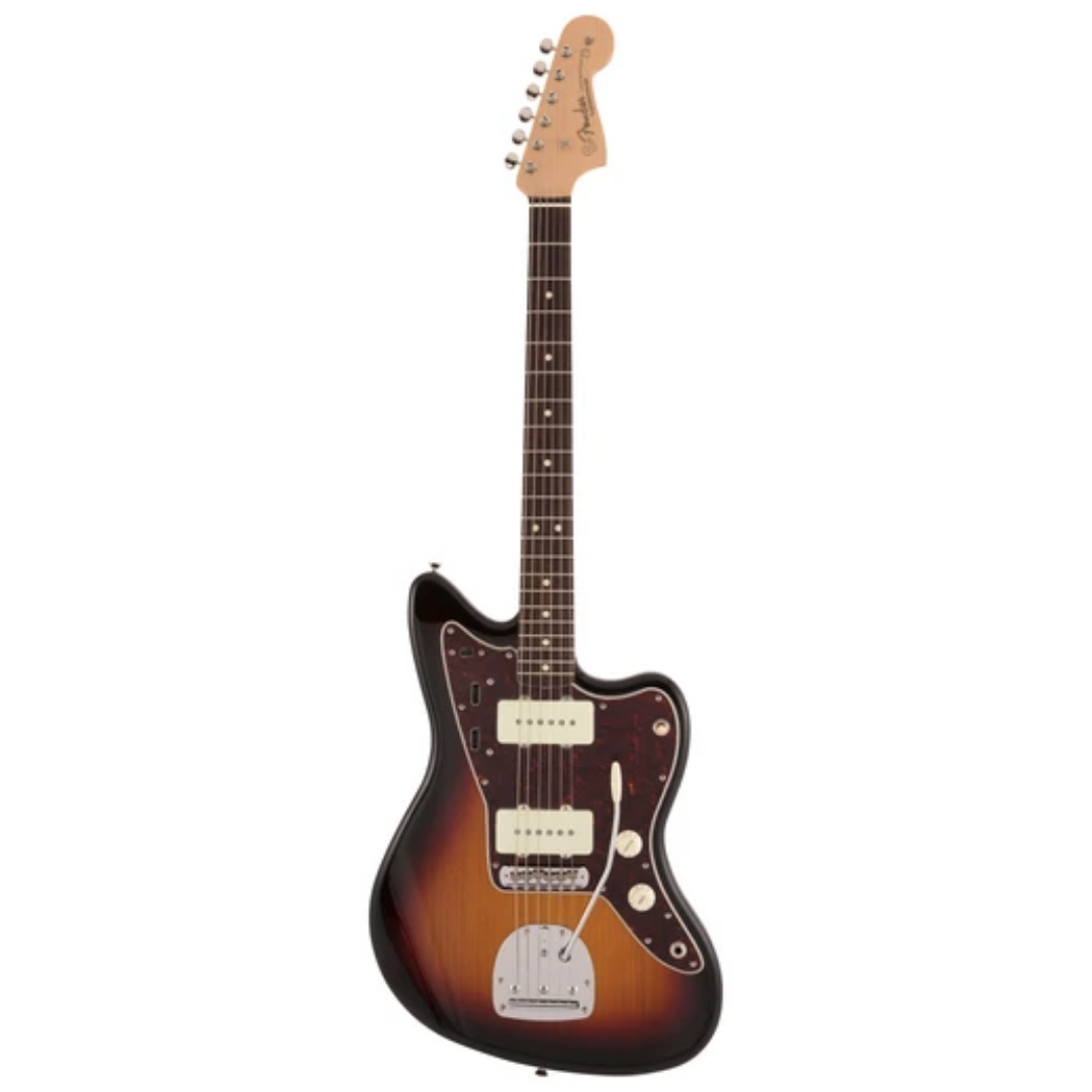 Fender Japan Heritage 60s Jazzmaster Electric Guitar, RW FB, 3
