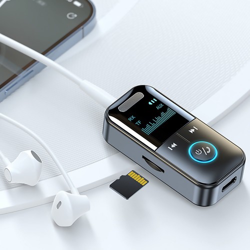 Bluetooth Adapter Audio Music Wireless Receiver AUX 3.5mm Home Car Connector - Photo 7 sur 17