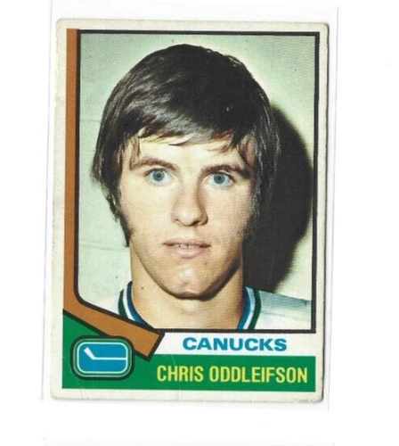 1974-75 O-Pee-Chee #108 Chris Oddleifson RC VG