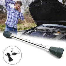 1Pc Silver Car Engine Hood Door Holder Product Tool Prop Engine Cover Stand kit