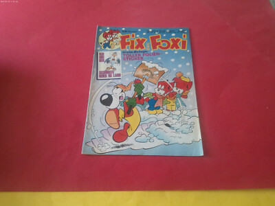 fix und foxi  jahrgang 34 nr. 9 mit geha werbekarte aber ohne sticker