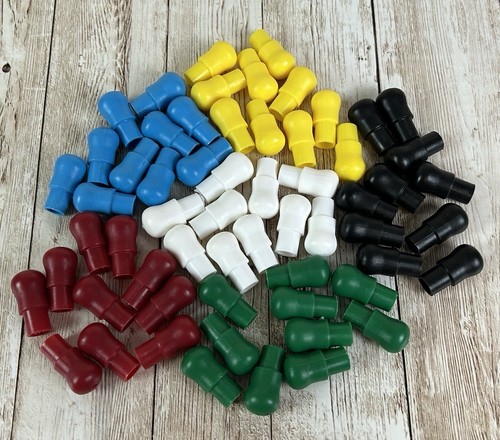 Pavilion Chinese Checkers Game Replacement Pieces Parts 60 Plastic Pegs