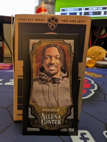 2024 Allen & Ginter Jayden Daniels MINI BLACK PARALLEL