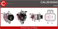 Casco Lichtmaschine Generator 50A 12V FüR Nissan Urvan Bus 2.5 D 2.7 TD 4WD