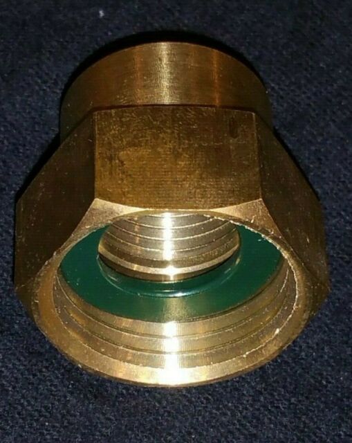 1/2" FIP Female Iron Pipe NPT X Female Garden Hose Thread (FHT) Brass Adapter eBay