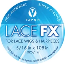 VAPON LACE FX  5/16" X 108" (5/16" X 3 YARDS ) TAPE ROLL ~LACE WIG & HAIR PIECE.