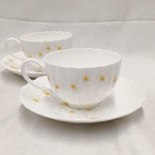 CHRISTIAN DIOR Pair Cup & Saucer Margaret