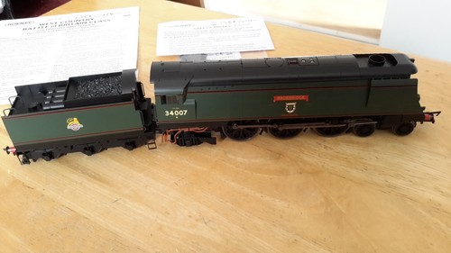 HORNBY SPUR OO WADEBRIDGE 34007 B/R.DEVON BELLE LOK UND TENDER FAHRBEREIT | Condition: Used