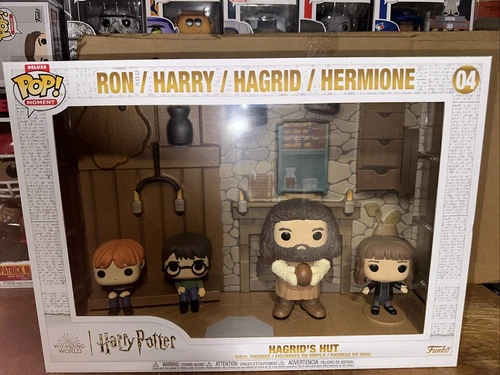Funko Pop! Moments Deluxe with Case: Harry Potter - Hagrid's Hut #04