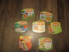 LITTLE LEAPS LEARNING STEPS INTERACTIVE LEAP FROG LEARNING BABY DVD LOT OF 7