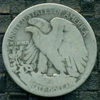 USA Silver Walking Liberty Half Dollar  R67