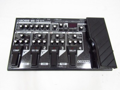 Boss ME-70 Gitarren-Multieffektpedal mit Adapter getestet funktioniert