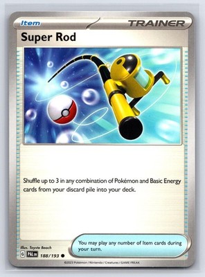 Super Rod 188/193 Common Paldea Evolved