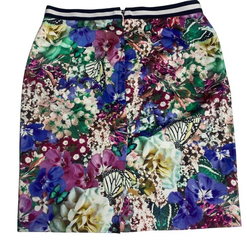 Tommy Hilfiger Womens Floral Print Pencil Skirt Size 6 - Picture 3 of 4