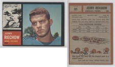 1962 Topps Jerry Reichow #91 Rookie RC