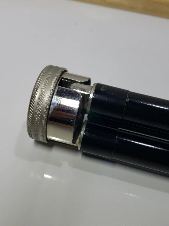 Trípode de metal vintage Eastman Kodak # 1 con estuche de cuero - negro Foto 4 de 4